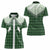 Aloha Hawaii Cowboys Paniolo Women Polo Shirt Forest Green Palaka - Polynesian Pride