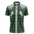 Aloha Hawaii Cowboys Paniolo Zipper Polo Shirt Forest Green Palaka - Polynesian Pride