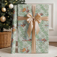 Mint Palaka Hula Girls Seamless Hawaii Aloha Wrapping Paper LT7 - Polynesian Pride