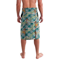 Teal Palaka Hula Girls Seamless Hawaii Aloha Lavalava - Polynesian Pride