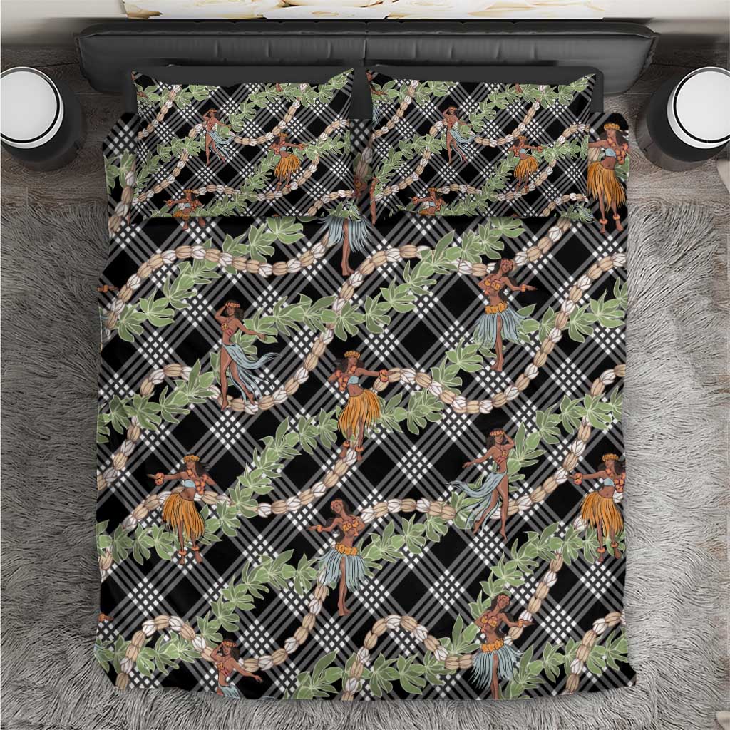 Sable Palaka Hula Girls Seamless Hawaii Aloha Bedding Set - Polynesian Pride