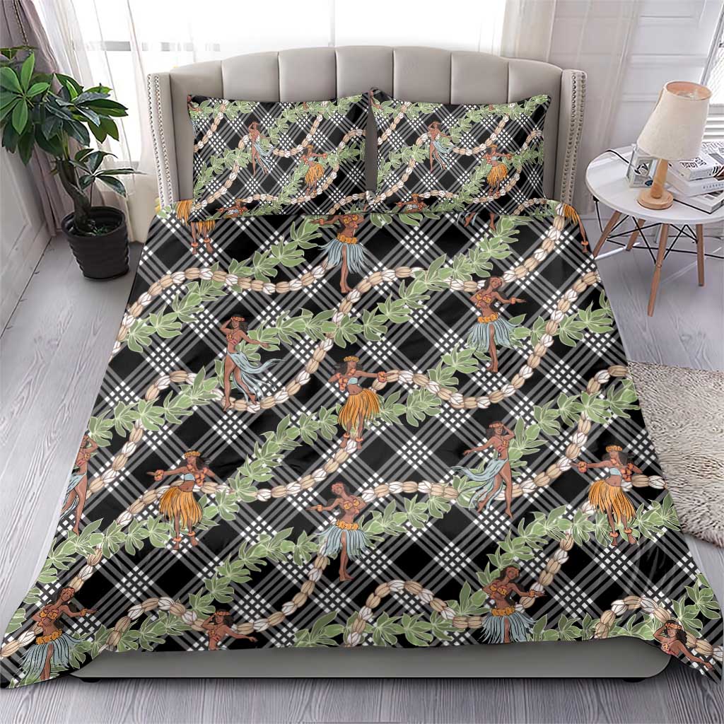 Sable Palaka Hula Girls Seamless Hawaii Aloha Bedding Set - Polynesian Pride