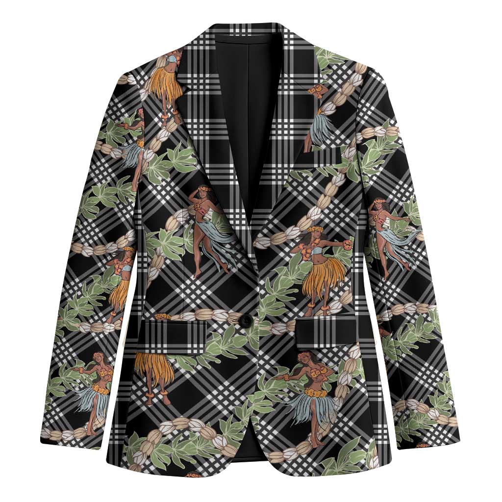 Sable Palaka Hula Girls Seamless Hawaii Aloha Blazer - Polynesian Pride