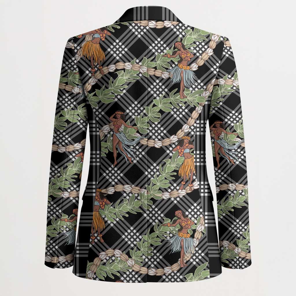 Sable Palaka Hula Girls Seamless Hawaii Aloha Blazer - Polynesian Pride