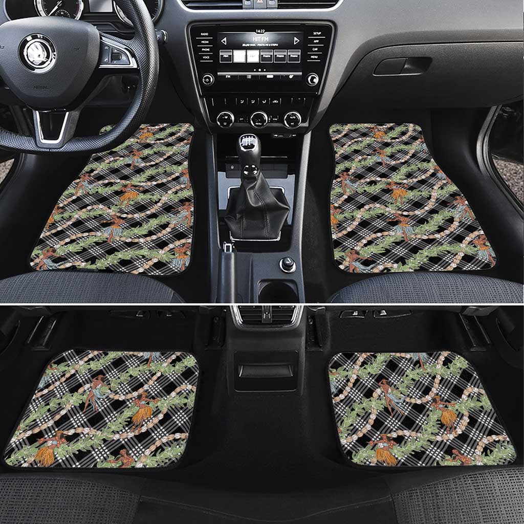 Sable Palaka Hula Girls Seamless Hawaii Aloha Car Mats - Polynesian Pride