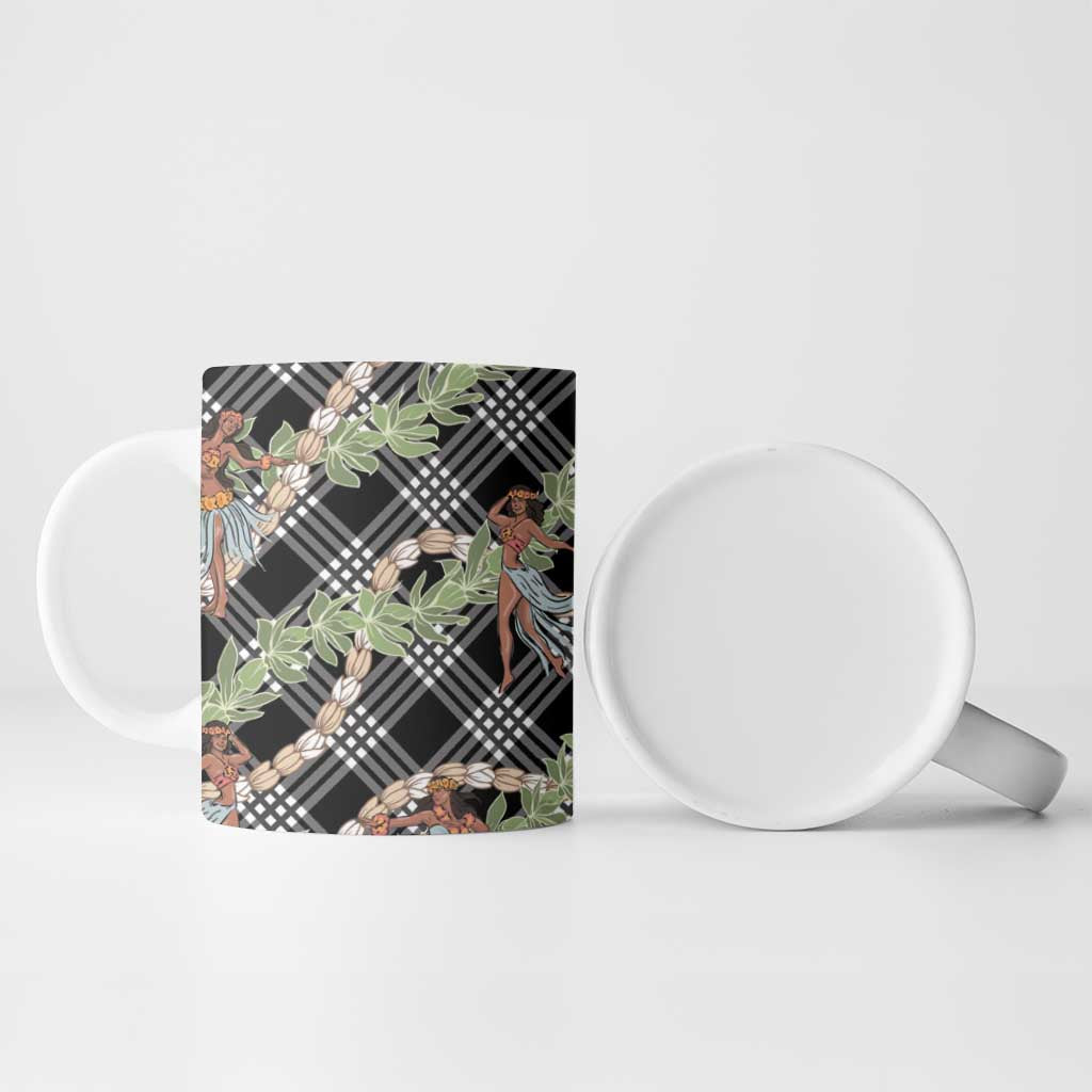 Sable Palaka Hula Girls Seamless Hawaii Aloha Ceramic Mug - Polynesian Pride