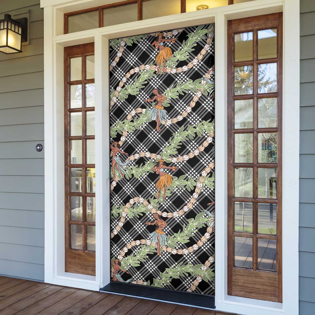 Sable Palaka Hula Girls Seamless Hawaii Aloha Door Cover - Polynesian Pride