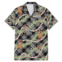 Sable Palaka Hula Girls Seamless Hawaii Aloha Family Matching Mermaid Dress and Hawaiian Shirt - Polynesian Pride