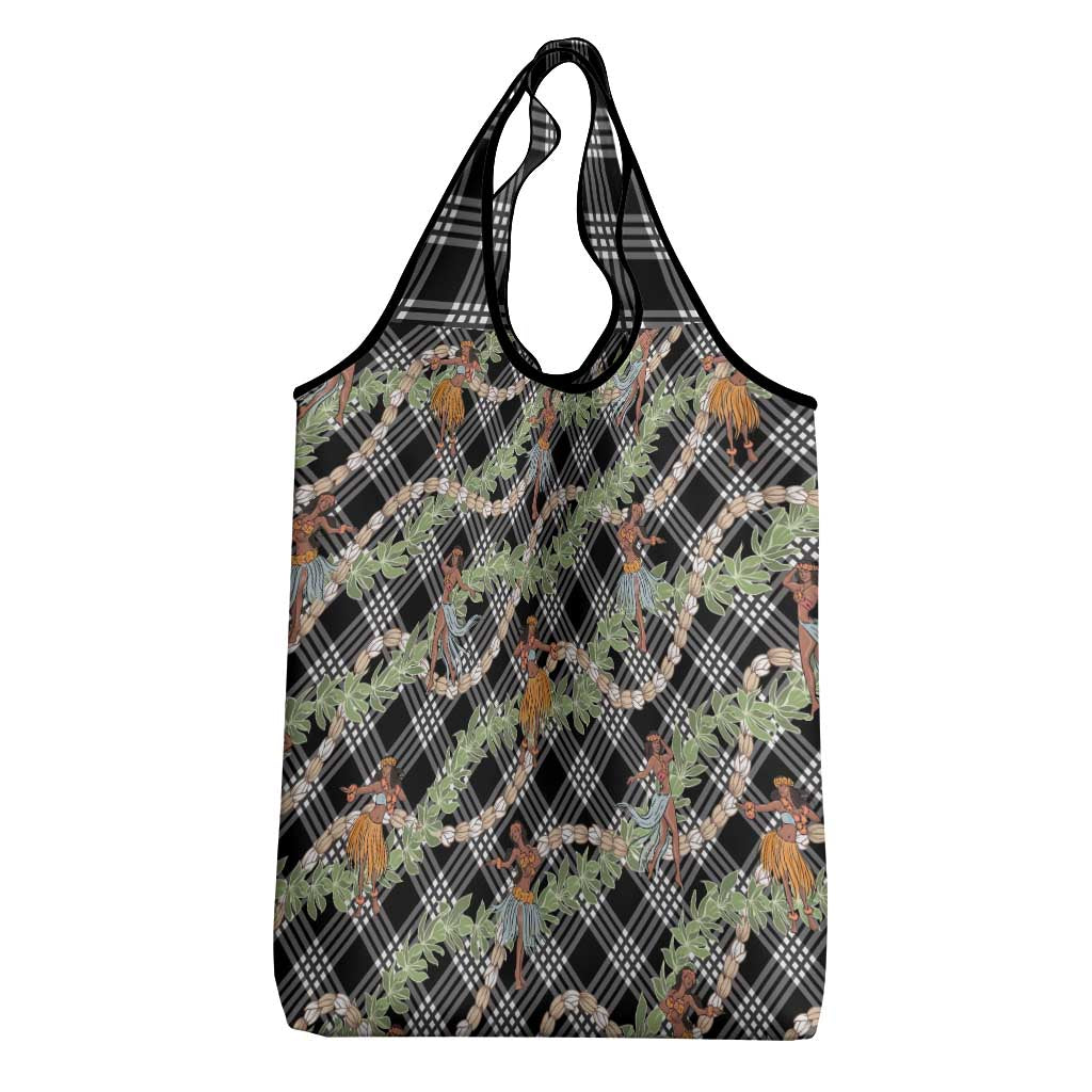 Sable Palaka Hula Girls Seamless Hawaii Aloha Grocery Bag - Polynesian Pride