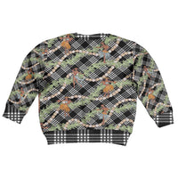 Sable Palaka Hula Girls Seamless Hawaii Aloha Kid Ugly Christmas Sweater - Polynesian Pride