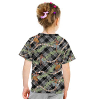 Sable Palaka Hula Girls Seamless Hawaii Aloha Kid T Shirt - Polynesian Pride