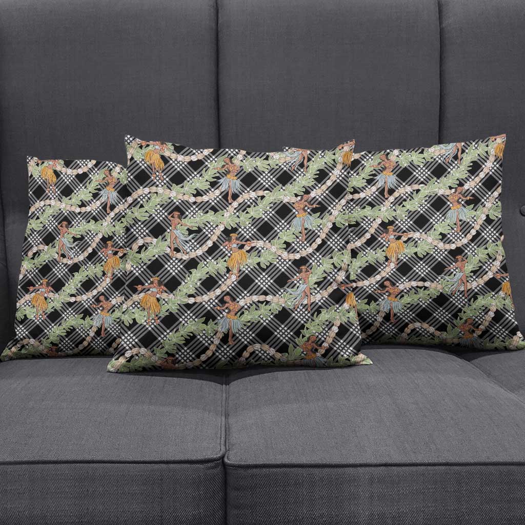 Sable Palaka Hula Girls Seamless Hawaii Aloha Pillow Cover - Polynesian Pride