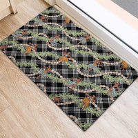 Sable Palaka Hula Girls Seamless Hawaii Aloha Rubber Doormat - Polynesian Pride