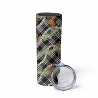 Sable Palaka Hula Girls Seamless Hawaii Aloha Skinny Tumbler - Polynesian Pride