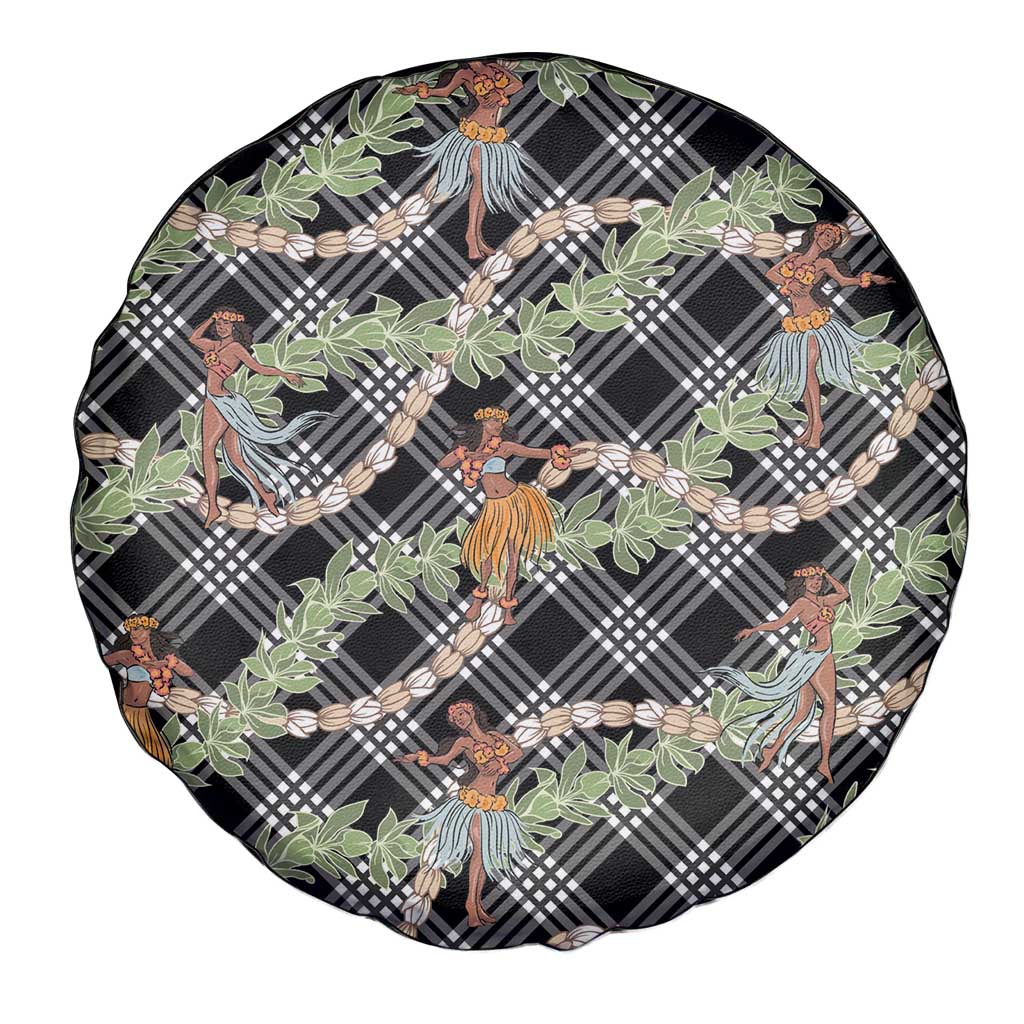 Sable Palaka Hula Girls Seamless Hawaii Aloha Spare Tire Cover - Polynesian Pride