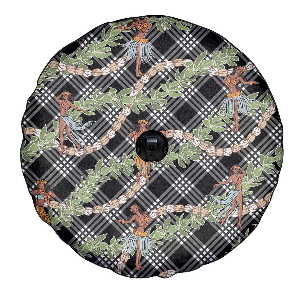 Sable Palaka Hula Girls Seamless Hawaii Aloha Spare Tire Cover - Polynesian Pride