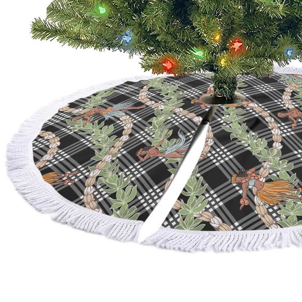 Sable Palaka Hula Girls Seamless Hawaii Aloha Tree Skirt - Polynesian Pride