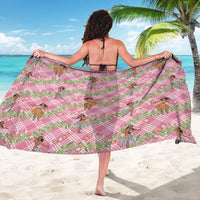 Lokelani Pink Palaka Hula Girls Seamless Hawaii Aloha Sarong - Polynesian Pride