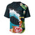 Tahiti Ia Orana Baseball Jersey Tahitian Vahine LT7 - Polynesian Pride