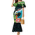 Tahiti Ia Orana Family Matching Mermaid Dress and Hawaiian Shirt Tahitian Vahine LT7 Mom's Dress Colorful - Polynesian Pride