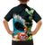 Tahiti Ia Orana Family Matching Off Shoulder Long Sleeve Dress and Hawaiian Shirt Tahitian Vahine LT7 - Polynesian Pride