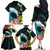 Tahiti Ia Orana Family Matching Off Shoulder Long Sleeve Dress and Hawaiian Shirt Tahitian Vahine LT7 - Polynesian Pride