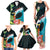 Tahiti Ia Orana Family Matching Tank Maxi Dress and Hawaiian Shirt Tahitian Vahine LT7 - Polynesian Pride