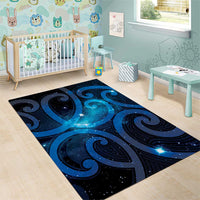 New Zealand Maori Matariki Area Rug Galaxy Kowhaiwhai LT7 - Polynesian Pride