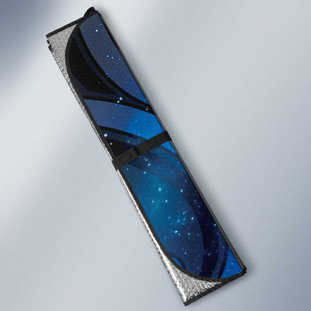 New Zealand Maori Matariki Auto Sun Shade Galaxy Kowhaiwhai LT7 - Polynesian Pride