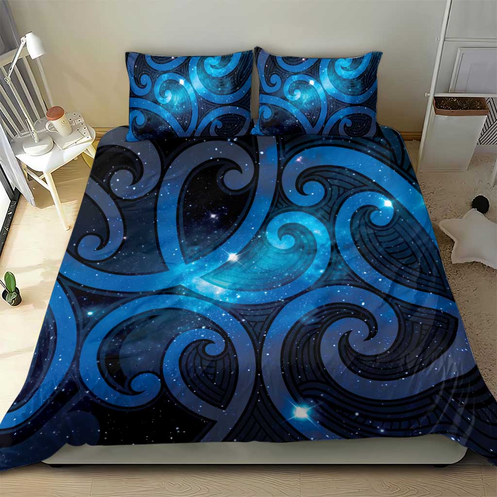 New Zealand Maori Matariki Bedding Set Galaxy Kowhaiwhai LT7 - Polynesian Pride