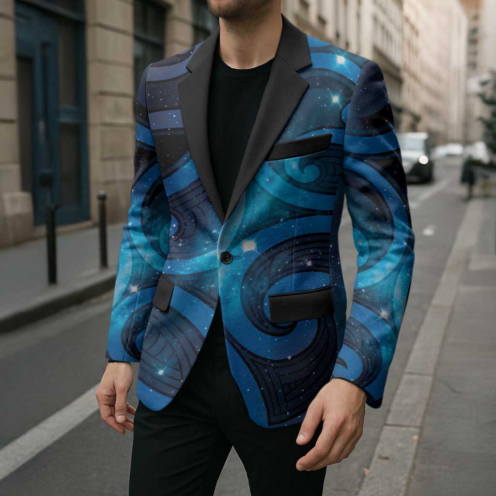 New Zealand Maori Matariki Blazer Galaxy Kowhaiwhai LT7 - Polynesian Pride