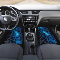 New Zealand Maori Matariki Car Mats Galaxy Kowhaiwhai LT7 Set 2pcs - Front Galaxy - Polynesian Pride