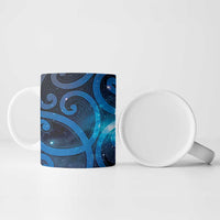 New Zealand Maori Matariki Ceramic Mug Galaxy Kowhaiwhai LT7 - Polynesian Pride