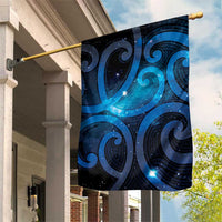 New Zealand Maori Matariki Garden Flag Galaxy Kowhaiwhai LT7 House Flag Galaxy - Polynesian Pride