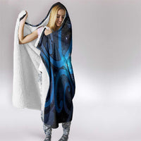 New Zealand Maori Matariki Hooded Blanket Galaxy Kowhaiwhai LT7 - Polynesian Pride