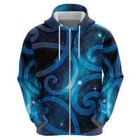 New Zealand Maori Matariki Hoodie Galaxy Kowhaiwhai LT7 - Polynesian Pride