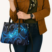 New Zealand Maori Matariki Leather Bag Galaxy Kowhaiwhai LT7 - Polynesian Pride