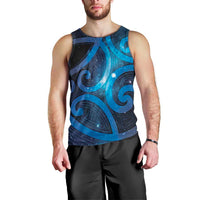 New Zealand Maori Matariki Men Tank Top Galaxy Kowhaiwhai