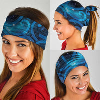 New Zealand Maori Matariki Neck Gaiter Galaxy Kowhaiwhai LT7 - Polynesian Pride
