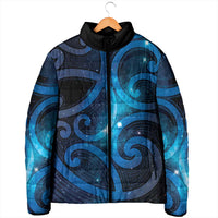 New Zealand Maori Matariki Padded Jacket Galaxy Kowhaiwhai LT7 - Polynesian Pride