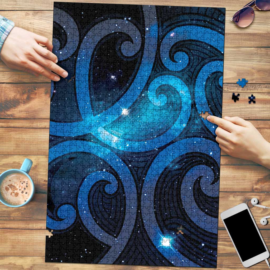 New Zealand Maori Matariki Puzzle Galaxy Kowhaiwhai