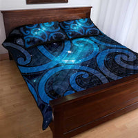New Zealand Maori Matariki Quilt Bed Set Galaxy Kowhaiwhai LT7 - Polynesian Pride