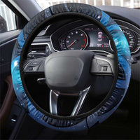 New Zealand Maori Matariki Steering Wheel Cover Galaxy Kowhaiwhai LT7 - Polynesian Pride