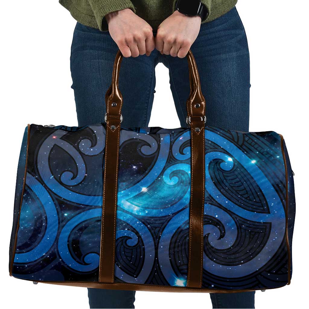 New Zealand Maori Matariki Travel Bag Galaxy Kowhaiwhai