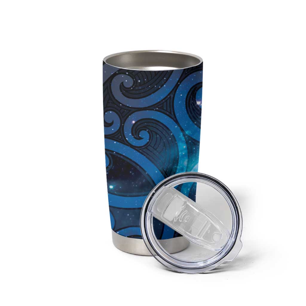 New Zealand Maori Matariki Tumbler Cup Galaxy Kowhaiwhai LT7 - Polynesian Pride