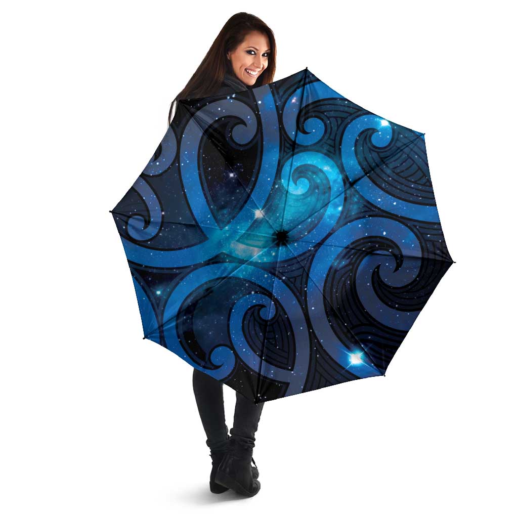 New Zealand Maori Matariki Umbrella Galaxy Kowhaiwhai