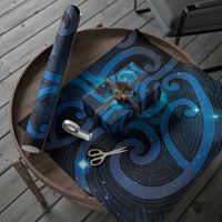 New Zealand Maori Matariki Wrapping Paper Galaxy Kowhaiwhai LT7 - Polynesian Pride