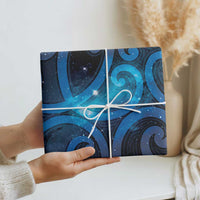 New Zealand Maori Matariki Wrapping Paper Galaxy Kowhaiwhai LT7 - Polynesian Pride