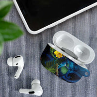 Tui Bird New Zealand Starry Sky AirPods Case Maori Koru