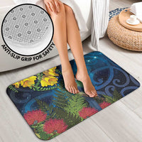 Tui Bird New Zealand Starry Sky Bathroom Set Maori Koru LT7 - Polynesian Pride